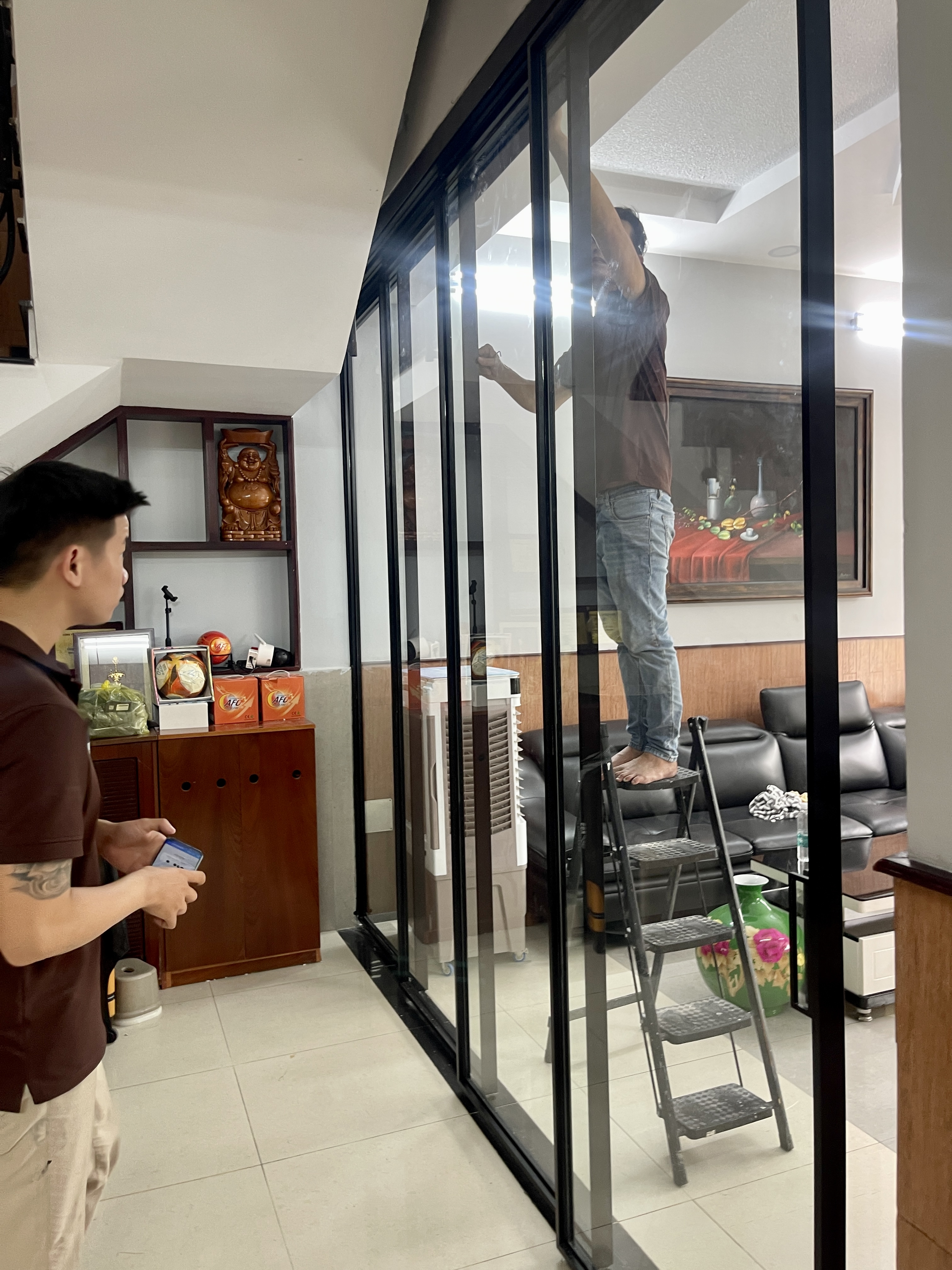 Cửa Lùa Slim 4 Cánh – Thiết Kế Thanh Lịch Cho Không Gian Hiện Đại